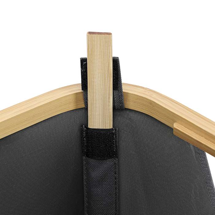 Корзина для белья neat mid, 40x33x43 см, серая Smart Solutions SS0000152