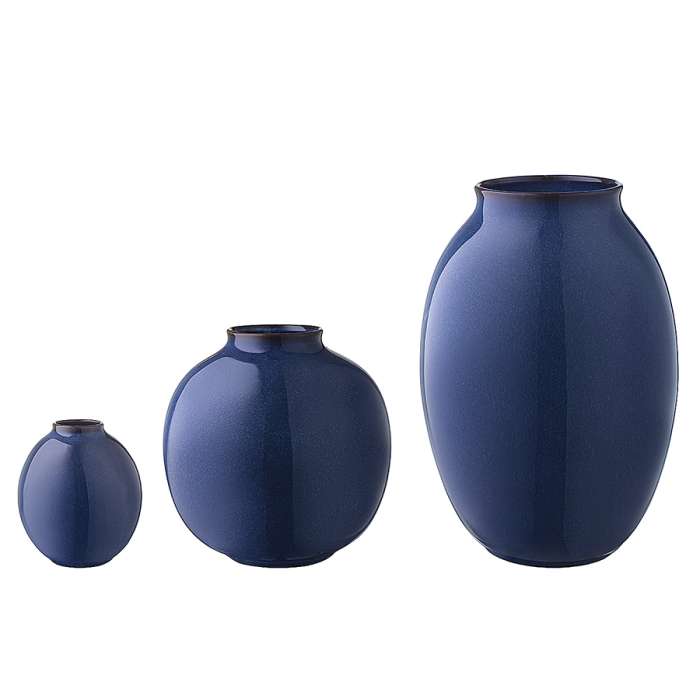 Ваза Nature, 18 см, темно-синяя LIBERTY LJ_NT_VS_DBL18