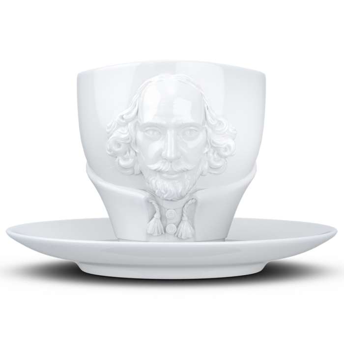 Чайная пара talent, william shakespeare, 260 мл, белая Tassen T80.12.01