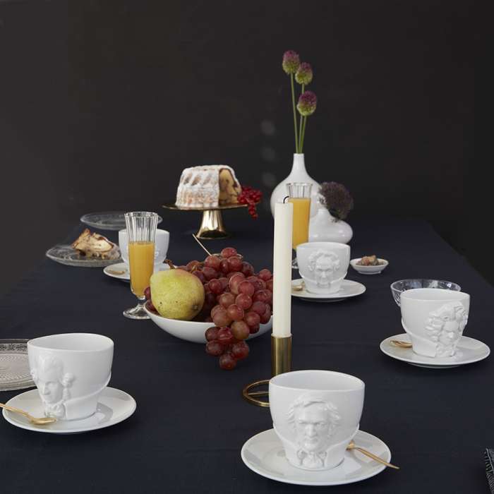 Чайная пара talent, william shakespeare, 260 мл, белая Tassen T80.12.01