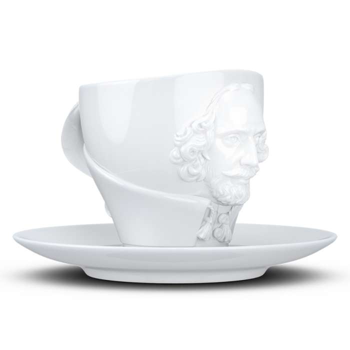 Чайная пара talent, william shakespeare, 260 мл, белая Tassen T80.12.01