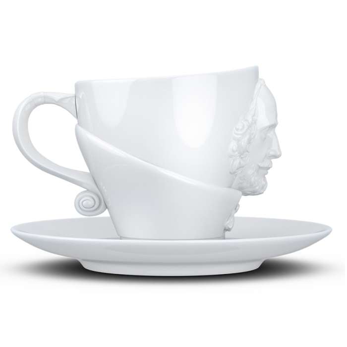 Чайная пара talent, william shakespeare, 260 мл, белая Tassen T80.12.01