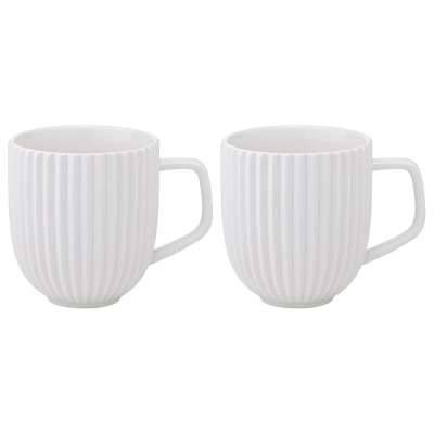 Набор из двух кружек белого цвета из коллекции edge, 400 мл Tkano TK22-TW_CU0007