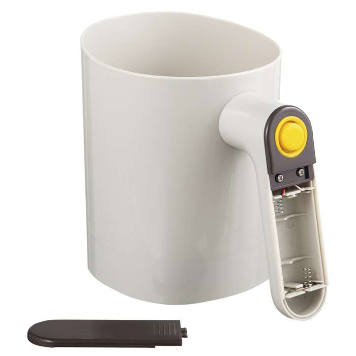 Просеиватель для муки на батарейках wheat, 1 л, светло-серый Smart Solutions SS-SF-SSABS-1