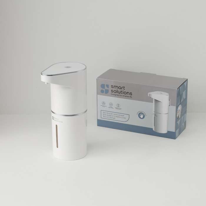 Диспенсер сенсорный для жидкого мыла lume, 350 мл, белый Smart Solutions SS0000325