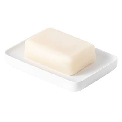 Мыльница slim, белая Bergenson Bjorn Bath BB0001006