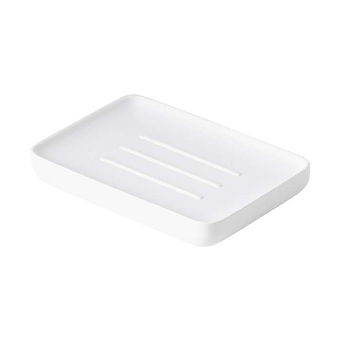 Мыльница slim, белая Bergenson Bjorn Bath BB0001006