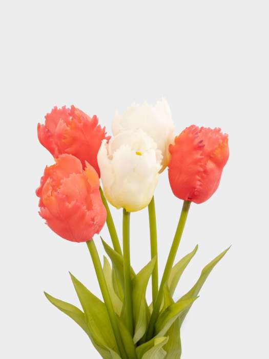 Букет искусственный, 39 см, полиэтилен, Букет тюльпанов, Interior spring ANNA LAFARG ANLAF-JMB-5678