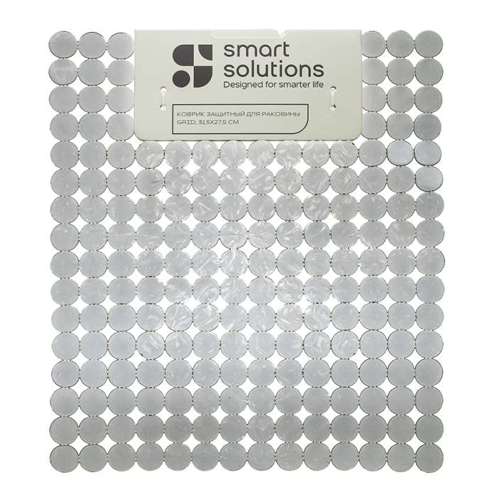 Коврик защитный для раковины grid, 31,5х27,5 см Smart Solutions SS0000112