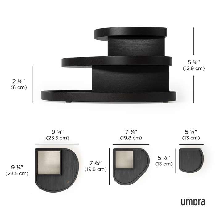 Органайзер cove, черная UMBRA 1023441-040