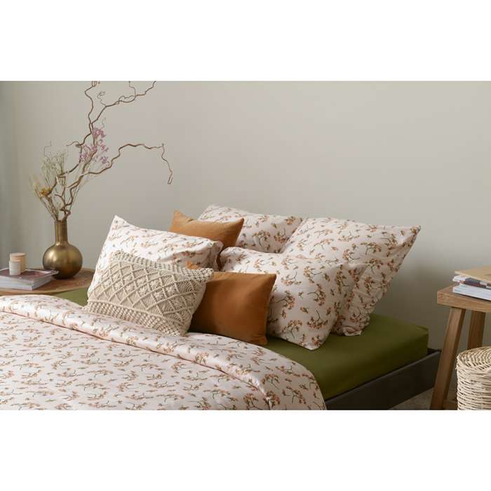 Набор из двух наволочек из сатина с принтом "Степное цветение" из коллекции Prairie, 50х70 см TKANO TK21-PC0006