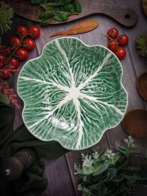 Салатник d 27,2 см h 8 см, Cabbage CASA DI FORTUNA CDF CB08