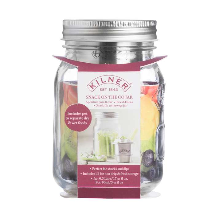 Банка с соусником on the go 500 мл Kilner K_0025.816V
