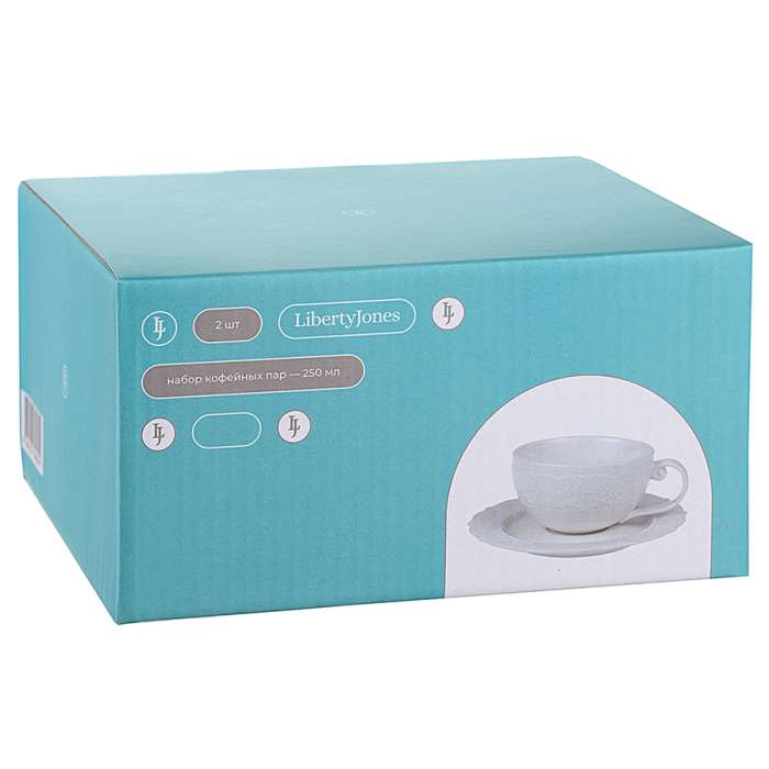 Набор кофейных пар Tracery, 250 мл, 2 шт. LIBERTY JONES LJ_LL_CU250