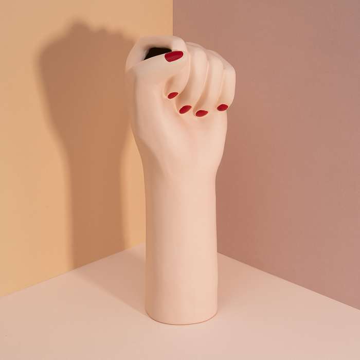 Ваза для цветов girl power, brown, 32 см DOIY DYVASGIBB