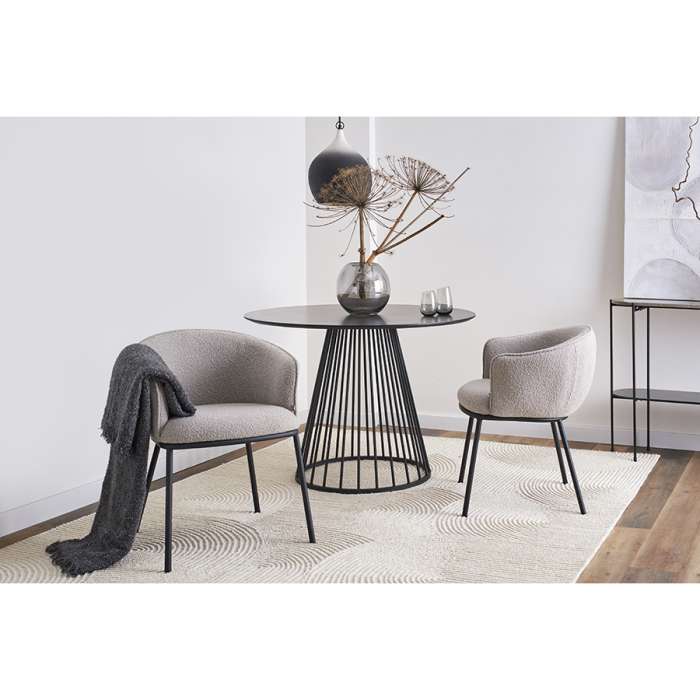 Стул paal, букле, серый Bergenson Bjorn BB0000643