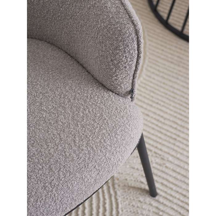 Стул paal, букле, серый Bergenson Bjorn BB0000643