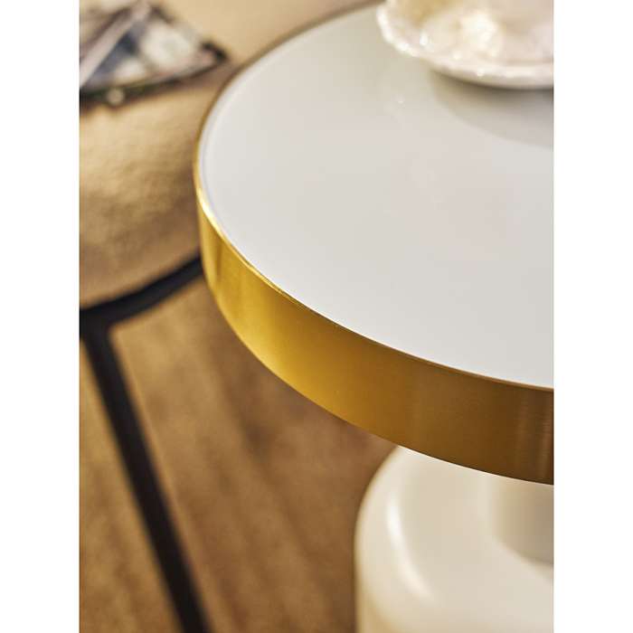 Столик журнальный froud, D35 см, белый Bergenson Bjorn BB0000632