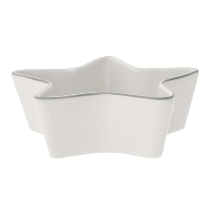 Bastion Collections Пиала Star Grey Edge Bastion Collections LI/BOWL ST 001 GR