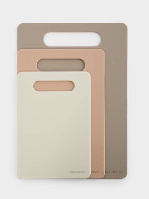 Набор досок разделочных, 3 шт, пластик, прямоугольный, цветной, Universal ANNA LAFARG ANLAF-KT190362-3PCS