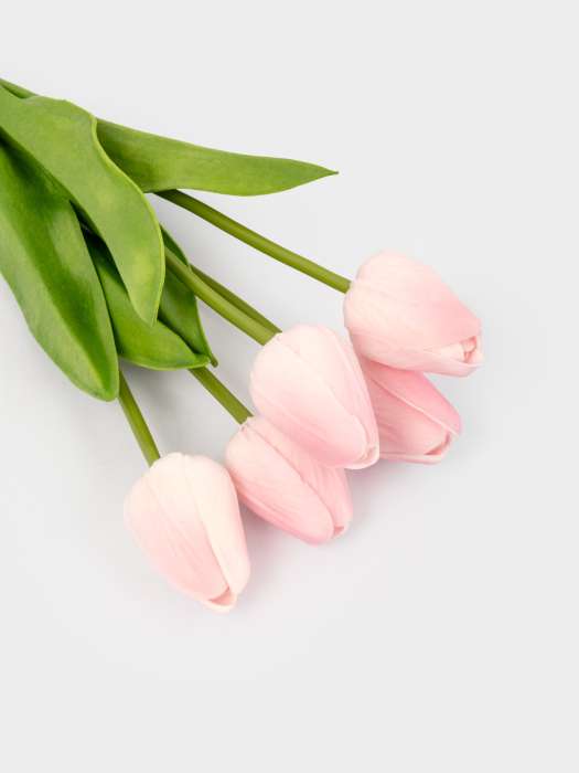 Букет искусственный, 33 см, ПВХ/металл, Тюльпаны, Interior spring ANNA LAFARG ANLAF-P0636