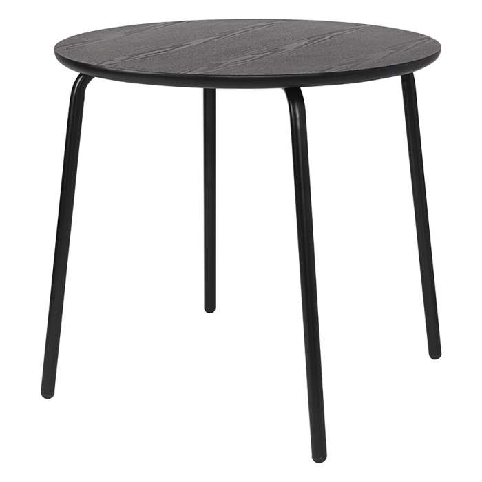 Стол обеденный round, D80 см, черный Bergenson Bjorn BB0000838