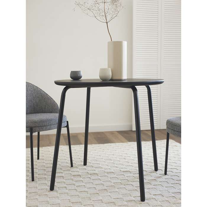 Стол обеденный round, D80 см, черный Bergenson Bjorn BB0000838