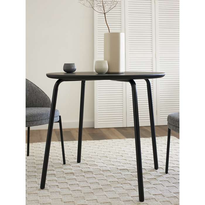 Стол обеденный round, D80 см, черный Bergenson Bjorn BB0000838