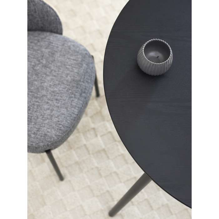 Стол обеденный round, D80 см, черный Bergenson Bjorn BB0000838