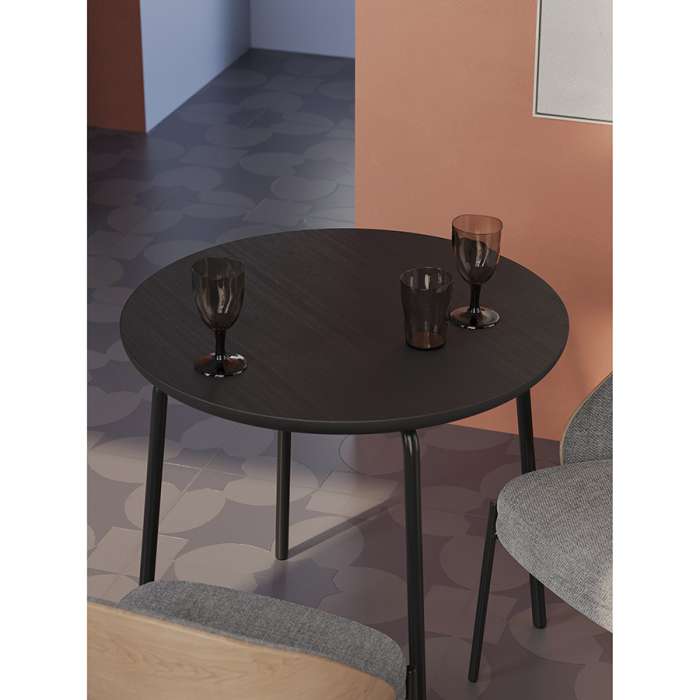 Стол обеденный round, D80 см, черный Bergenson Bjorn BB0000838