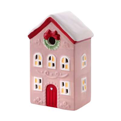 Домик с подсветкой fensmark из коллекции new year essential, 15 см Tkano TK25-NY_LH0002