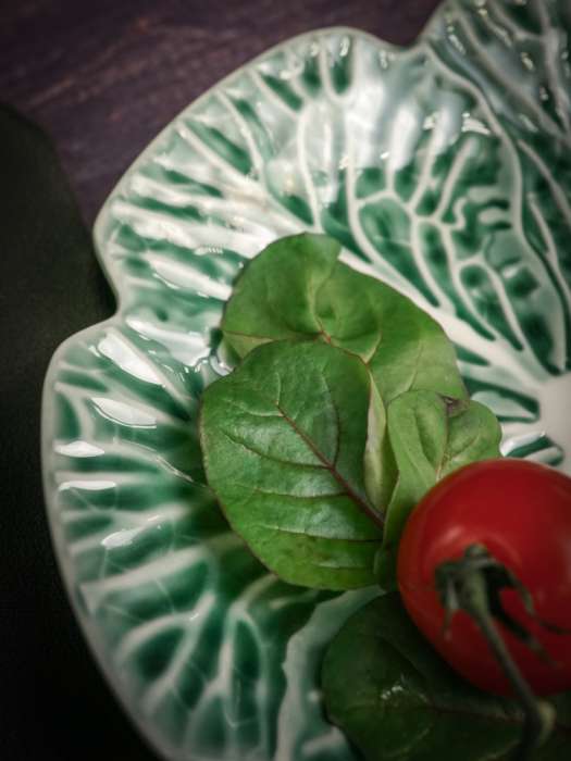 Тарелка d 18,8 см h 2,4 см, Cabbage CASA DI FORTUNA CDF CB02