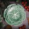 Тарелка d 18,8 см h 2,4 см, Cabbage CASA DI FORTUNA CDF CB02