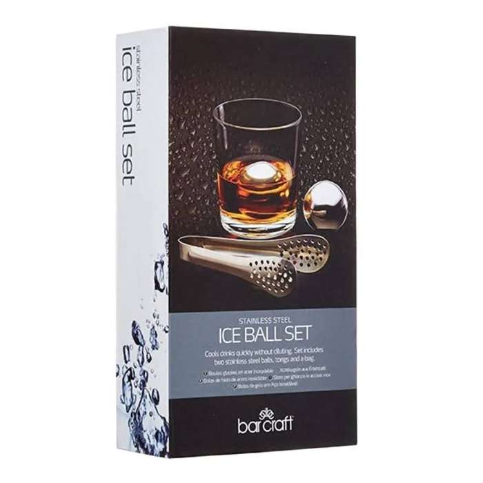 Барный набор - шарики и щипцы BarCraft KITCHEN CRAFT BCICESS3PC