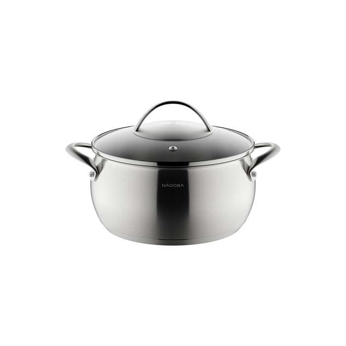 Кастрюля со стеклянной крышкой, 20 см/3 л, NADOBA, серия LINDA 796012