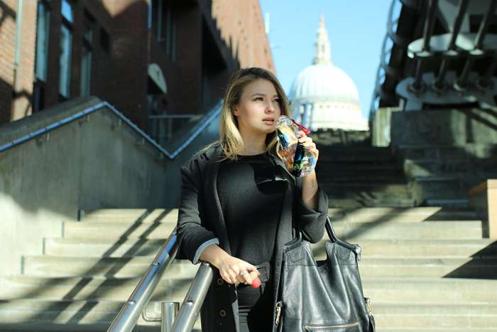 Бутылка для воды с угольным фильтром eau good, 800 мл, салатная BLACK+BLUM EG002