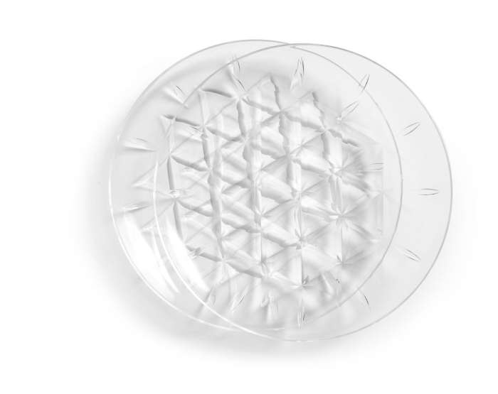 Набор тарелок для пикника 26 см, 2 шт., прозрачная Picknick SAGAFORM 5017896