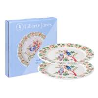 Набор тарелок parrot из коллекции birds of paradise в подарочной упаковке, D21 см, 2 шт. Liberty Jones LJ0000307