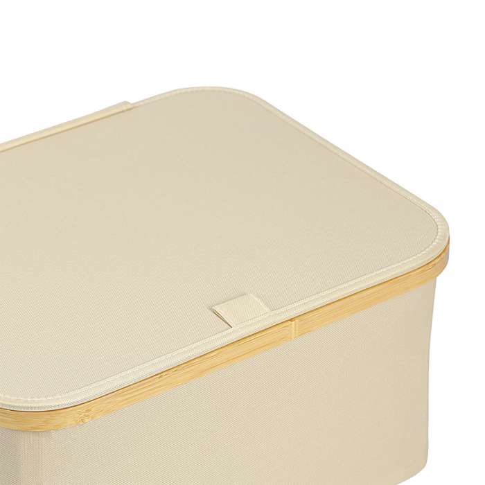 Корзина для белья neat low, 40x33x20 см, молочная Smart Solutions SS0000154