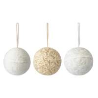 Набор ёлочных украшений white elegance коллекции new year essential, 3 шт. Tkano TK24-NY_DEC0015