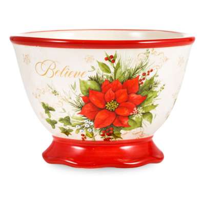 Салатник порционный Certified Int. Красочная зима Вера 480 мл, керамика