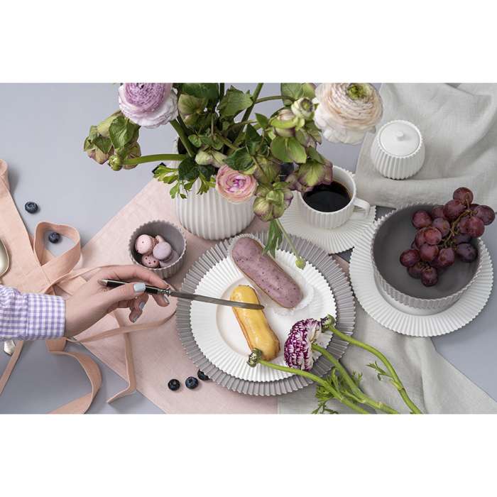 Набор из двух чайных пар белого цвета из коллекции edge, 250мл Tkano TK22-TW_TC0007