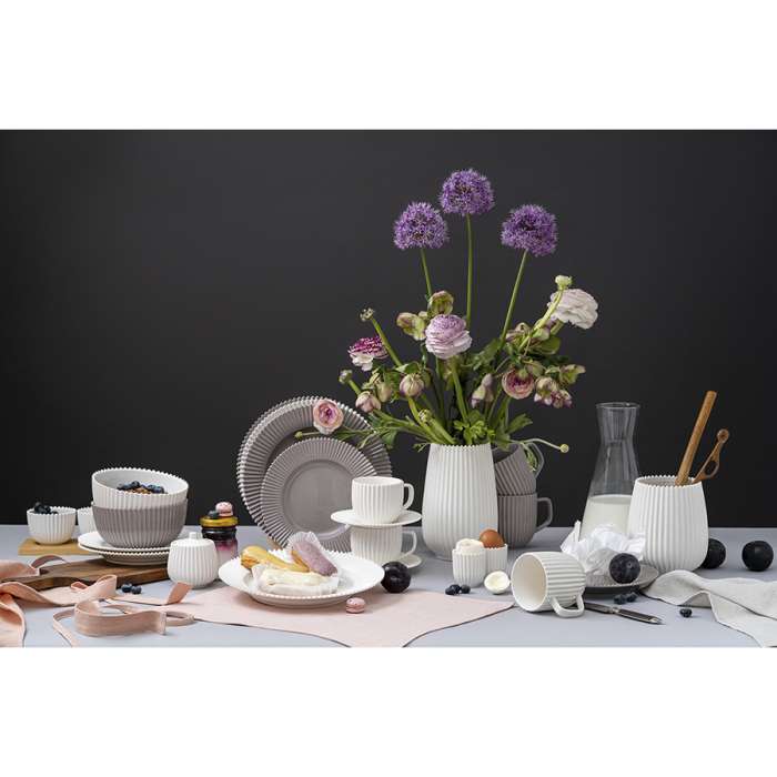 Набор из двух чайных пар белого цвета из коллекции edge, 250мл Tkano TK22-TW_TC0007