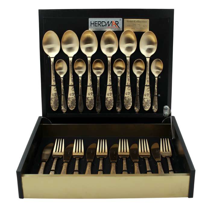 Набор столовых приборов (24 шт.) ATLANTA OLD GOLD #3 027302476ELE13