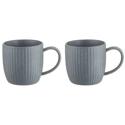 Набор кружек soft ripples, 350 мл, серые, 2 шт. Liberty Jones LJ_SS_MU350_GR