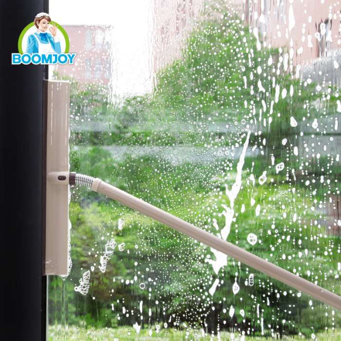 Гибкий очиститель стекла телескопический (водосгон и губка) BOOMJOY JY8868