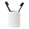 Стакан для зубных щеток slim, белый Bergenson Bjorn Bath BB0001005