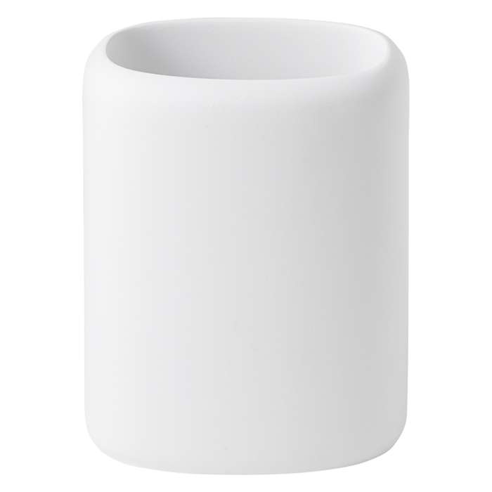 Стакан для зубных щеток slim, белый Bergenson Bjorn Bath BB0001005