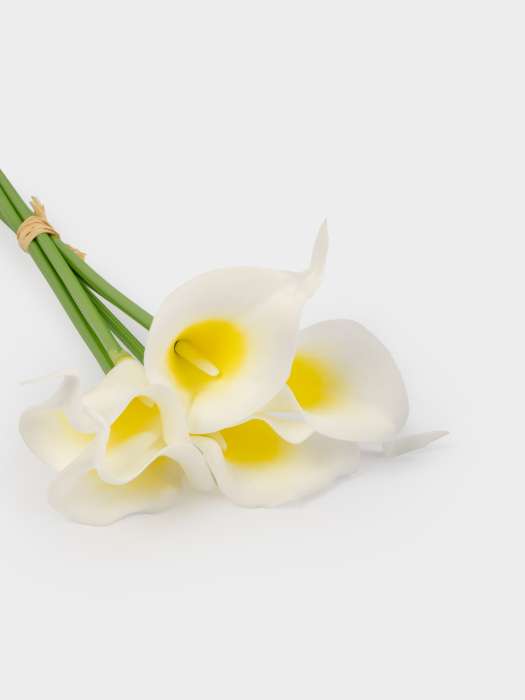 Букет искусственный, 33 см, ПВХ/металл, Каллы, Interior spring ANNA LAFARG ANLAF-W3456
