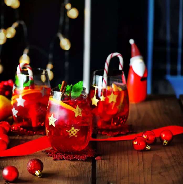 Набор стаканов для воды Krosno "Серебряные звезды" 500мл, 6 шт KRO-F686376050094ER0